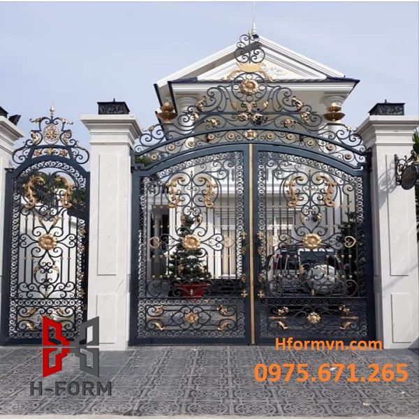Báo giá cổng sắt nghệ thuật