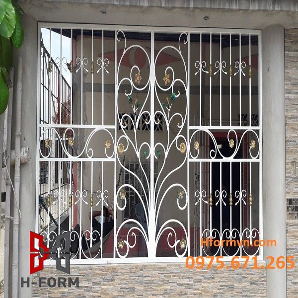 Báo giá thi công cửa sổ sắt nghệ thuật