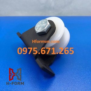 Bộ bánh xe Phi 42 rãnh U