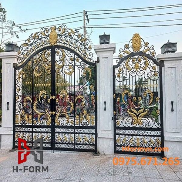 Cửa cổng sắt mỹ thuật