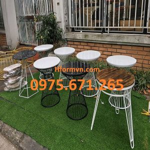 Gia Công Chân Sắt Bàn Cà Phê sắt