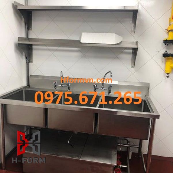Gia Công Hố Chậu Công Nghiệp – Giải Pháp Tối Ưu Cho Nhà Xưởng, Bếp Ăn Tập Thể, Cơ Sở Sản Xuất 5 Gia công bồn rửa công nghiệp