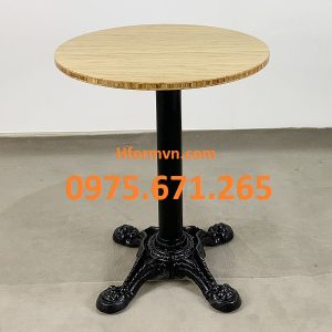 Gia công chân bàn cafe gang tại Hà Nội