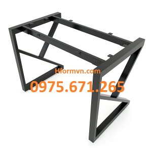 Gia công chân bàn sắt hình chữ K