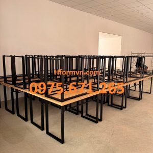 Gia công chân bàn sắt hình chữ u