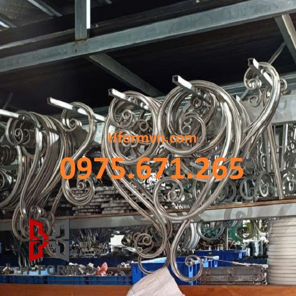 Gia công chi tiết sắt inox mỹ thuật