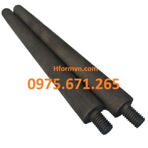 Gia công điện cực than chì dạng trục