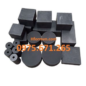 Gia công điện cực than chì hình vuông