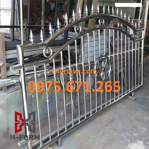 Gia công hàng rào INOX mỹ thuật 304