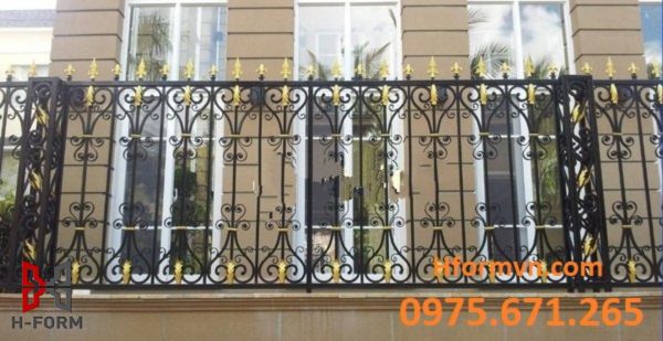 Gia công hàng rào sắt nghệ thuật