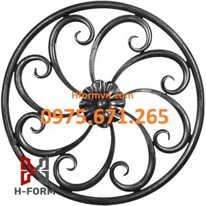 Gia công hoa sắt 60