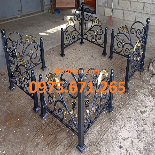 Gia công hoa sắt