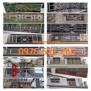 Gia công inox mỹ thuật hoa văn 304 20mmx20mm