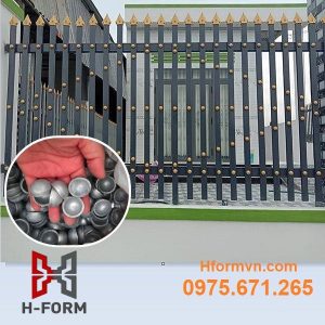 Gia công nắp cầu sắt trang trí mỹ thuật 