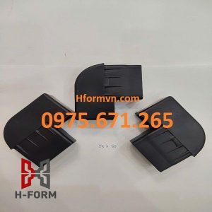 Gia công nhựa bịt đầu thép hộp