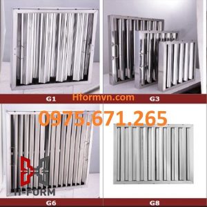 Gia công phin lọc mỡ tum hút mùi