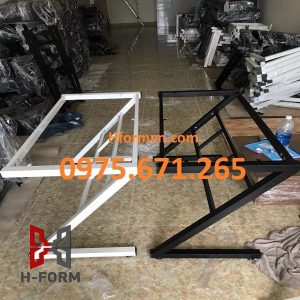 Gia công sắt hộp 13x26 hoa sen