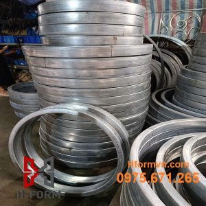 Gia công uốn sắt hộp