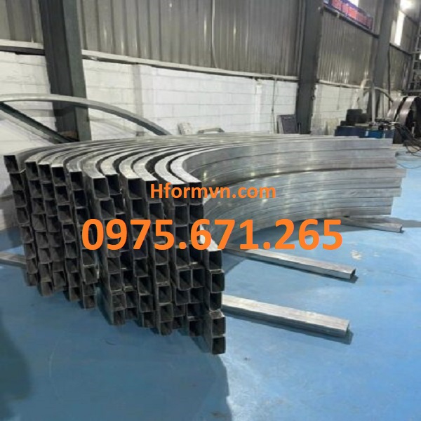 Gia công uốn sắt hộp