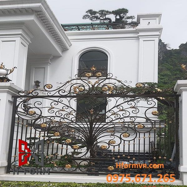 Hàng rào sắt nghệ thuật