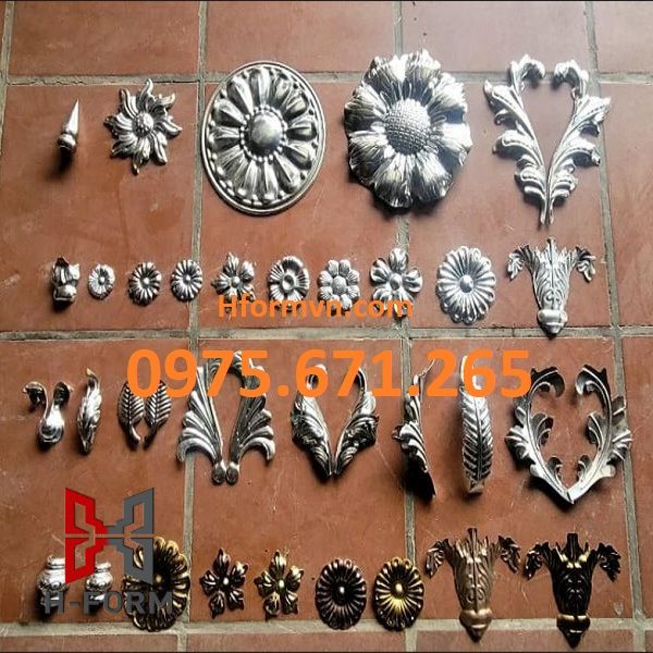 Gia Công Hoa Văn Hàng Rào Sắt – Xưởng Sản Xuất, Thiết Kế Theo Yêu Cầu Tại Hà Nội 7 Hoa sắt mỹ thuật