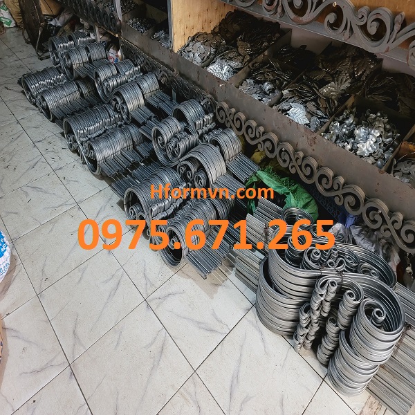 Mẫu hoa sắt nghệ thuật