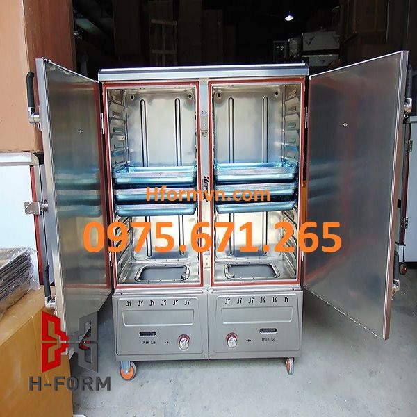 Gia công khay tủ cơm công nghiệp – Giải pháp tối ưu cho bếp ăn tập thể 7 Tủ hấp, tủ nấu cơm công nghiệp