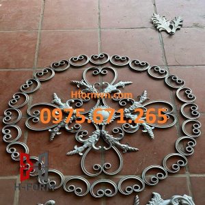 Vật tư hoa sắt xếp sẵn giá rẻ