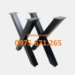 Xưởng sản xuất chân bàn sắt chữ x